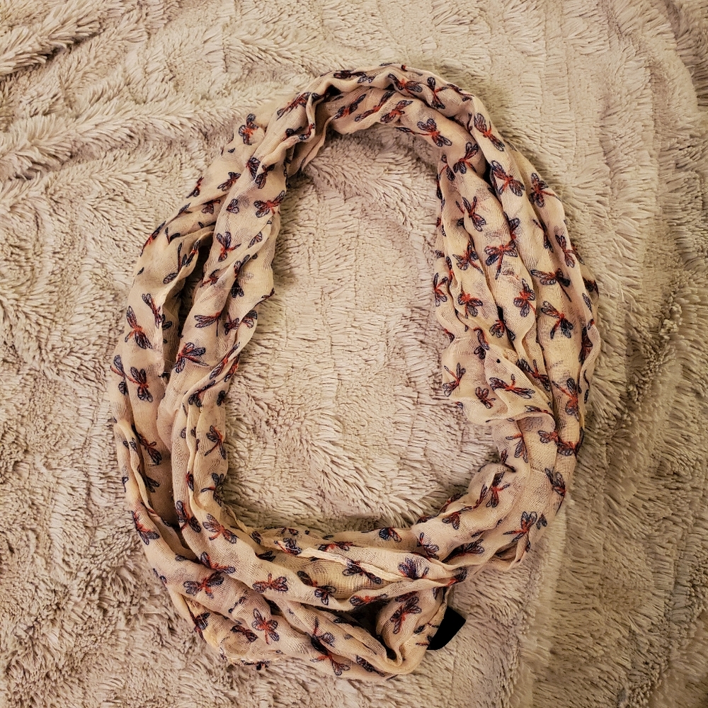Dragonfly Infinity Scarf